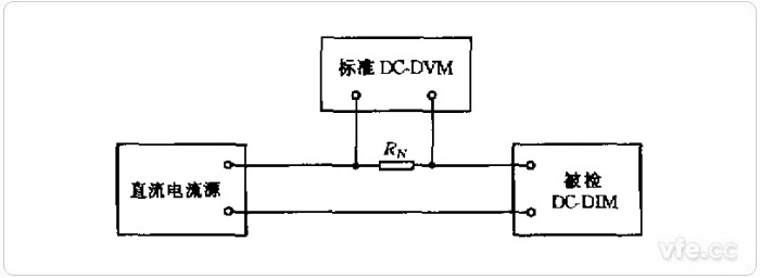 尺度数字电压表法校准直流数字电流表