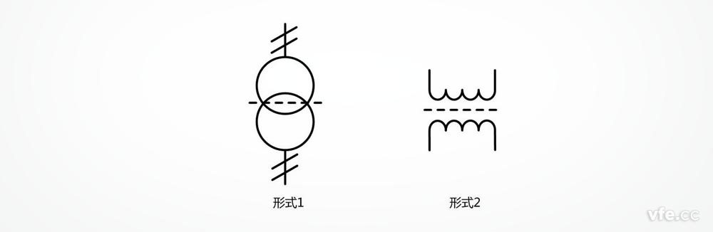 绕组间有屏蔽的双绕组单相变压器