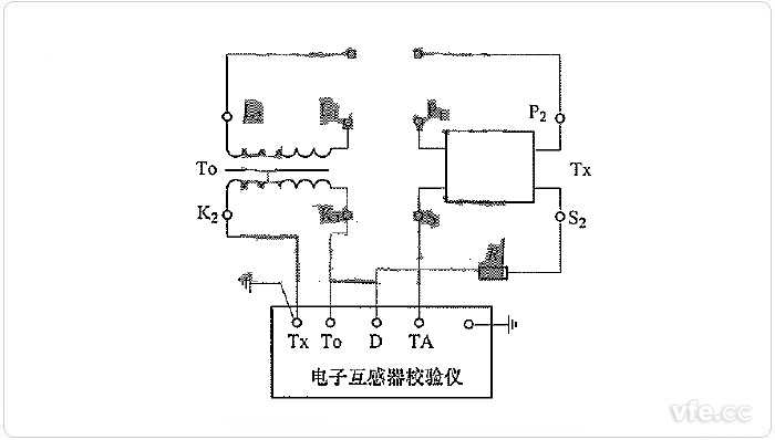 互换采样法丈量非传统电流互感器电流输出误差线路
