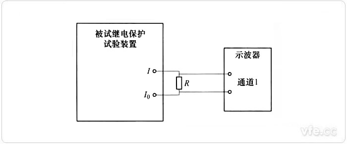 互换电流响应速度丈量接线图