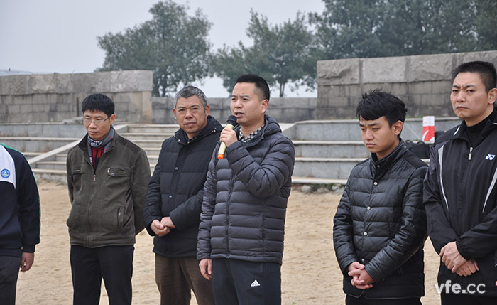 总经理徐总的带头讲话