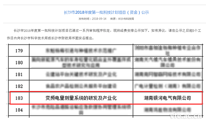长沙市科学技术局颁布布告 长沙市科学技术局颁布布告