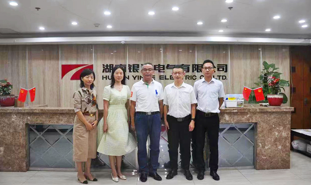 湖南省仪器仪表行业协会秘书长徐振轩一行莅临东升国际官网电气调研