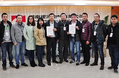 上海金凯博工程师来我公司实现培训并通过查核